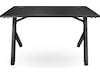Svive Cygnus Gaming Desk matt sort med grå sømmer Gamingdesk