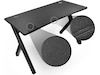 Svive Cygnus Gaming Desk matt sort med sorte sømmer Gamingdesk