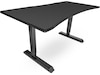 Svive Altair Gaming Desk matt sort med sorte sømmer Gamingdesk