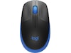 Logitech M190 Trådløs mus i full størrelse blå Mus