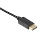 Displayport kabel 1m (sort) Monitorkabler