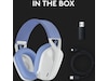Logitech G435 LIGHTSPEED Trådløst Gaming Headset (hvit/blå) Gamingheadset