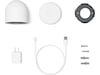 Google Nest Kamera -utendørs/innendørs, batteri (hvit) Overvåkningskameraer