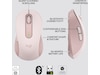 Logitech Signature M650 Large trådløs mus Rosa Mus