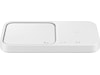 Samsung Trådløs lader Duo uten kabel (hvit) Trådløs lader