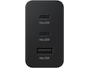 Samsung Trio 65W Vegglader (sort) Mobilladere