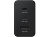 Samsung Trio 65W Vegglader (sort) Mobilladere