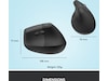 Logitech Lift Vertikal mus (graphite) Mus