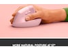 Logitech Lift Vertikal mus (dark rose) Mus