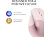 Logitech Lift Vertikal mus (dark rose) Mus