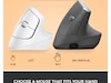 Logitech Lift Vertikal mus (off-white) Mus