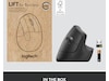 Logitech Lift Vertikal Business mus (graphite) Mus