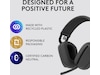 Logitech Zone Vibe 100 trådløst headset (grafittgrå) Hodetelefoner