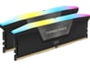 Corsair Vengeance RGB DDR5 5600MHz 96GB (sort) Minnebrikker