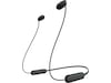 Sony WI-C100 Trådløse hodetelefoner, In-Ear (sort) Ørepropper