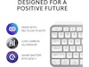 Logitech MX Keys S trådløst tastatur (pale grey) Tastatur