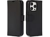iiglo iPhone 15 Pro Lommebokdeksel (sort) Mobildeksel
