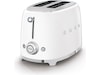 Smeg TSF01WHEU Brødrister for 2 skiver (hvit) Brødristere