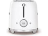 Smeg TSF01WHEU Brødrister for 2 skiver (hvit) Brødristere