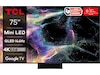 TCL 75" C849 Mini LED 4K Google TV 144Hz 70 - 79 tommer TV