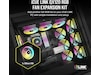 Corsair iCUE LINK QX120 RGB 120mm Vifte (sort) Vifter