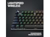 Logitech G Pro X TKL Lightspeed Trådløst Gamingtastatur (sort) Gamingtastatur