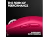 Logitech G Pro X Superlight 2 Lightspeed Trådløs Gamingmus (Magenta) Gamingmus