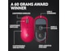 Logitech G Pro X Superlight 2 Lightspeed Trådløs Gamingmus (Magenta) Gamingmus