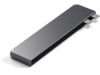 Satechi MacBook Air M2 Slim Pro Docking (space gray) Dockingstasjon & USB-HUB