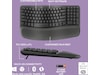 Logitech Wave Keys trådløst tastatur (grafitt) Tastatur