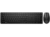 HP 650 Kombinert trådløst tastatur og mus (sort) Tastatur