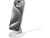 Belkin BoostCharge Pro sammenleggbart trådløs ladestativ (hvit) Trådløs lader