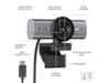 Logitech MX Brio 4K webkamera (graphite) Webkamera