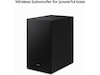 Samsung HW-S710D soundbar med subwoofer (sort) Lydplanker