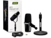 Shure MV7+ Podcast Kit mikrofon + stativ (sort) Mikrofon