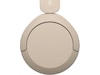 Sony WH-CH520 trådløse hodetelefoner, On-Ear (beige) Hodetelefoner