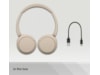 Sony WH-CH520 trådløse hodetelefoner, On-Ear (beige) Hodetelefoner