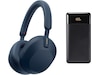 Sony WH-1000XM5 trådløse hodetelefoner, Over-Ear (blå) Hodetelefoner