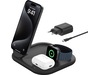 Belkin 3-i-1 Qi2 Trådløs lader (sort) Trådløs lader