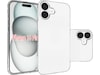 iiglo iPhone 16 Plus Silikondeksel (gjennomsiktig) Mobildeksel