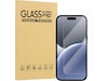 iiglo iPhone 16 Plus / 15 Plus Clear Glass skjermbeskytter Skjermbeskytter