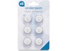 Andersson CR2032 Litiumbatteri, 6-pk Batterier til generell bruk