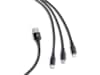 Andersson Micro-USB/USB-C/Lightning til USB-A kabel 1m (sort) USB-kabler