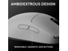 Logitech PRO 2 Lightspeed Trådløs Gamingmus (hvit) Gamingmus