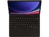 Samsung Galaxy Tab S10 Lite/FE og S9/FE tastaturdeksel (sort) Tastatur og stylus