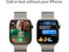 Apple Watch Series 10 GPS + LTE 42mm Titan (naturlig) Smartklokker