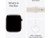 Apple Watch Series 10 GPS + LTE 42mm Titan (gull) Smartklokker
