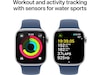 Apple Watch Series 10 GPS 42mm Aluminium (sølv) Smartklokker