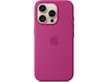 Apple iPhone 16 Pro Silikondeksel (fuksia) Mobildeksel