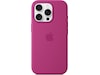 Apple iPhone 16 Pro Silikondeksel (fuksia) Mobildeksel